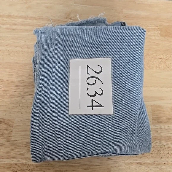 Madewell Baggy Straight Jeans Medium Blue Wash Size 30 Relaxed Fit Denim Casual - Picture 9 of 9